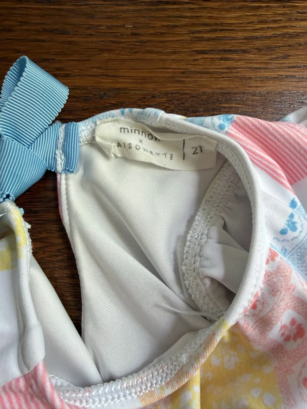 Minnow x Maisonette Ruffle Cap One Piece